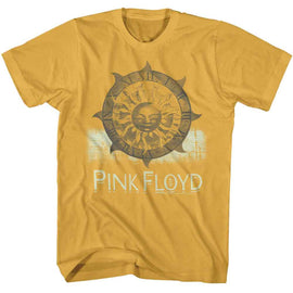 PINK FLOYD SUN CLOCK S T-Shirt in Ginger
