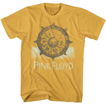 PINK FLOYD SUN CLOCK S T-Shirt in Ginger