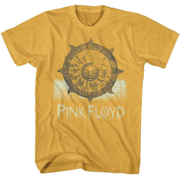 PINK FLOYD SUN CLOCK S T-Shirt in Ginger