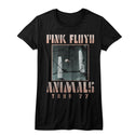 Pink Floyd Animals Tour 77 Ladies T-Shirts