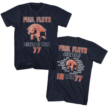 PINK FLOYD ANIMALS 77 S ***F&B*** T-Shirt in NAVY