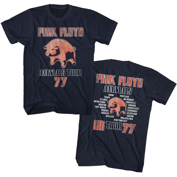 PINK FLOYD ANIMALS 77 S ***F&B*** T-Shirt in NAVY
