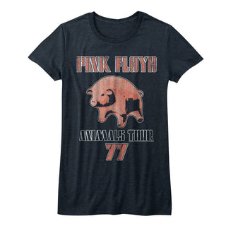 Pink Floyd Tour 77 Ladies T-Shirts