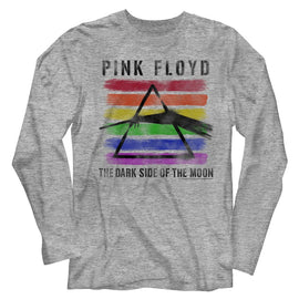PINK FLOYD BLACK LIGHT L/S S T-Shirt in GRAY Heather