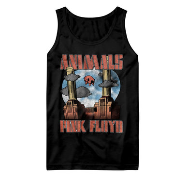 PINK FLOYD ANIMALS TANK S T-Shirt in Black