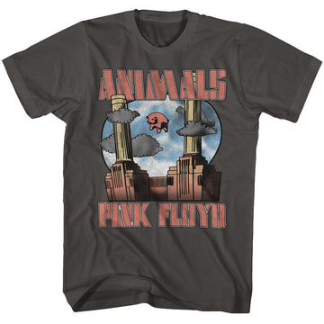 PINK FLOYD ANIMALS S T-Shirt in Smoke