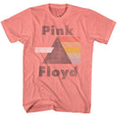PINK FLOYD T-Shirt in Coral SILK