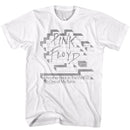 PINK FLOYD LIGHT BRICKS S T-Shirt in White