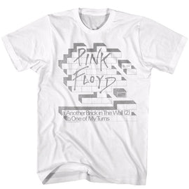PINK FLOYD LIGHT BRICKS S T-Shirt in White