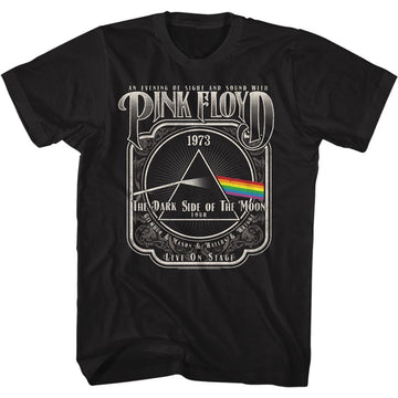 PINK FLOYD 1973 TOUR S T-Shirt in Black