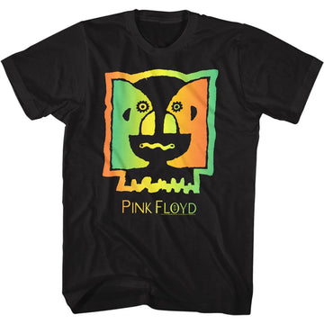 PINK FLOYD GRADIENT DIVISION BELL S T-Shirt in Black