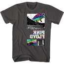 PINK FLOYD THREE PART CHEST S T-Shirt in Smoke