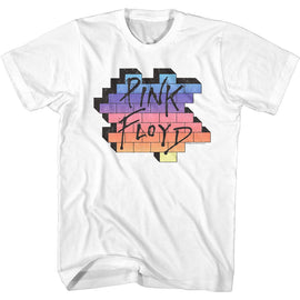 PINK FLOYD RAINBOW WALL S T-Shirt in White