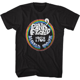 PINK FLOYD RAINBOW TOUR S T-Shirt in Black