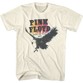 PINK FLOYD FIRST US TOUR COMFORT COLOR S T-Shirt in Ivory