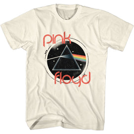 PINK FLOYD DOSTM CIRCLE S T-Shirt in Natural