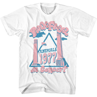 Pink Floyd Animals Concert Adult T-Shirts