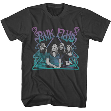 PINK FLOYD ART NOVEAU TRIANGLE S T-Shirt in Smoke