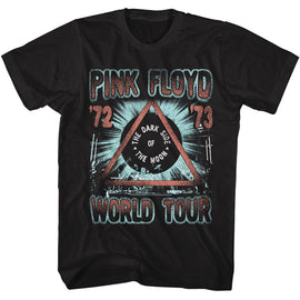 PINK FLOYD 72 73 WORLD TOUR S T-Shirt in Black