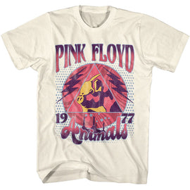 PINK FLOYD ANIMALS S T-Shirt in Natural