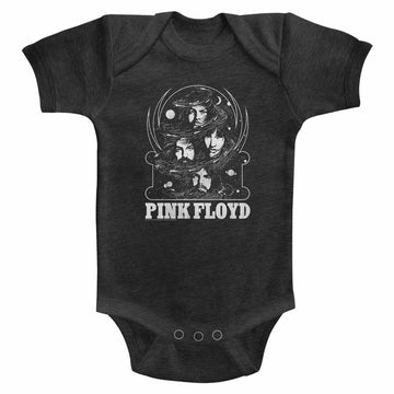 PINK FLOYD FULL OF STARS INFANT HEATHER 6M T-Shirt in Vintage Smoke