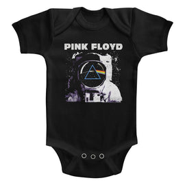 PINK FLOYD MOON INFANT 6M T-Shirt in Black