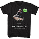 POLTERGEIST VIDEO CASSETTE COVER S T-Shirt in Black