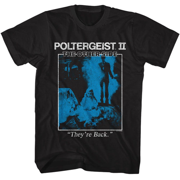 POLTERGEIST THEYRE BACK POSTER S T-Shirt in Black