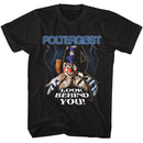 POLTERGEIST LOOK BEHIND YOU S T-Shirt in Black