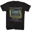 Poltergeist Poltergeist It Knows What Scares You Adult T-Shirts