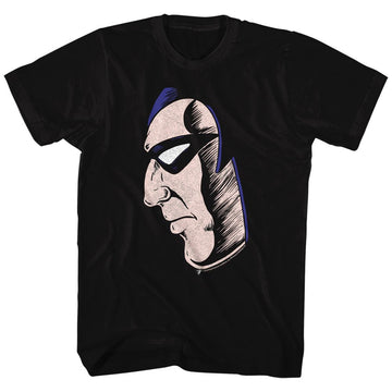 PHANTOM FACE S T-Shirt in Black