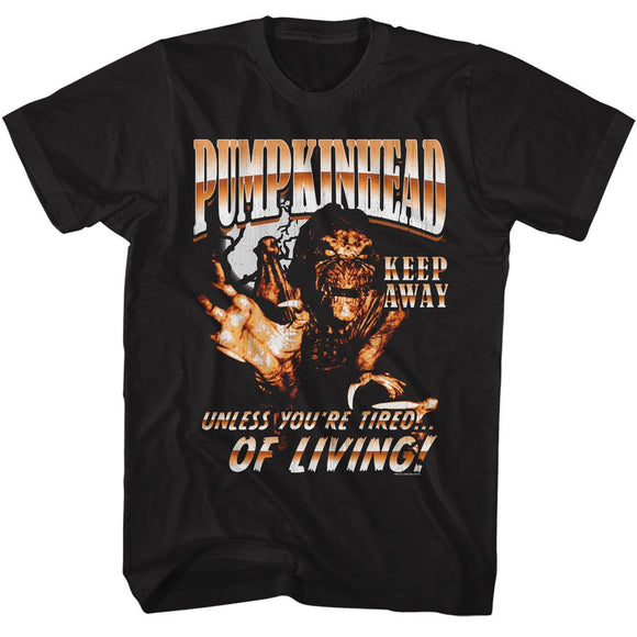 PUMPKINHEAD KEEP AWAY S T-Shirt in Black