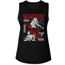 PUMPKINHEAD PANELS LADIES MUSCLE TANK S T-Shirt in Black