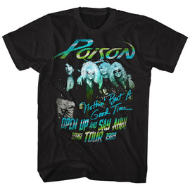POISON TOUR SHIRT S T-Shirt in Black