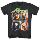 POISON CAT DRAGGED IN S T-Shirt in Black Heather