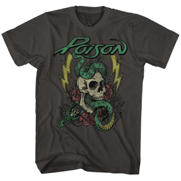 POISON COLORED TATTOO S T-Shirt in Smoke