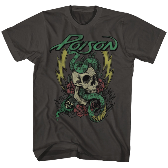 POISON COLORED TATTOO S T-Shirt in Smoke