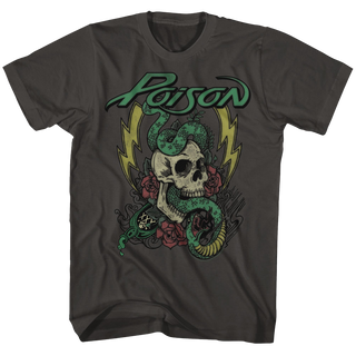 Poison Colored Tattoo Adult T-Shirts