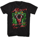 POISON SNAKE S T-Shirt in Black