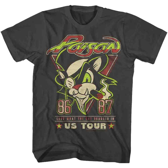 POISON SNAKE S T-Shirt in Smoke