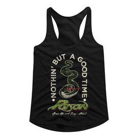 POISON NBAGT LADIES SLIMFIT RACERBACK S T-Shirt in Black