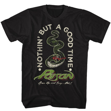 POISON NBAGT S T-Shirt in Black