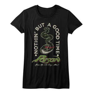 POISON NBAGT LADIES S T-Shirt in Black