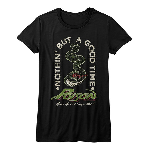 POISON NBAGT LADIES S T-Shirt in Black