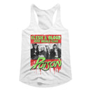 POISON FLESH BLOOD LADIES SLIMFIT RACERBACK S T-Shirt in White