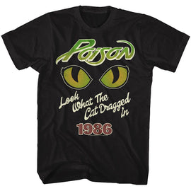 POISON EYES S T-Shirt in Black