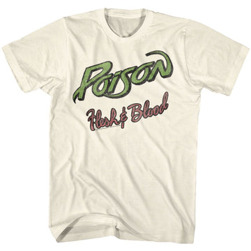 POISON FBTAT S T-Shirt in Natural
