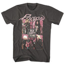 POISON DIRTY TO ME S T-Shirt in Smoke