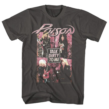 POISON DIRTY TO ME S T-Shirt in Smoke