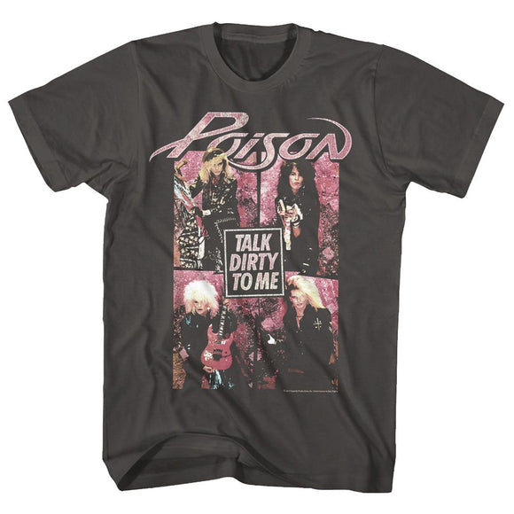 POISON DIRTY TO ME S T-Shirt in Smoke
